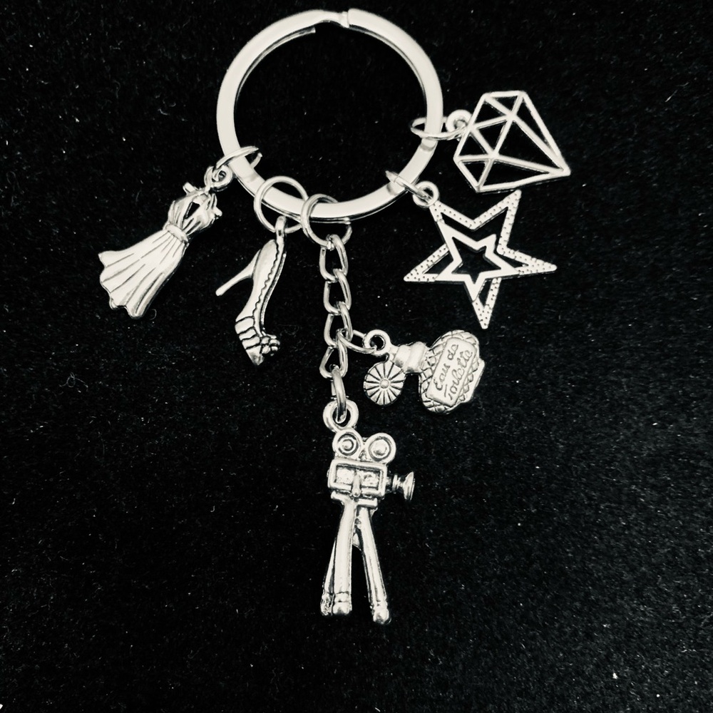 Marilyn Monroe Movie/Actress themed keychain